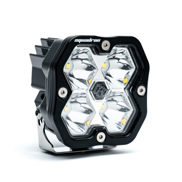 Squadron 2.0 Sport Black LED Auxiliary Light Pod Universal Clear