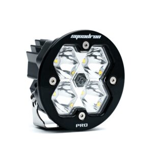 Squadron-R 2.0 Pro Black LED Auxiliary Light Pod Universal Clear